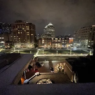 View from rooftop