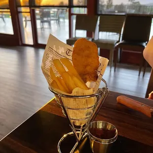 Nuggets and fries for my 3 year old