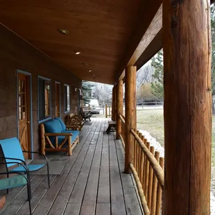 Lodge porch