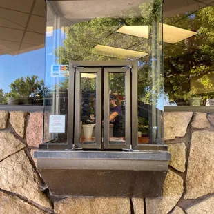 a man in a phone booth