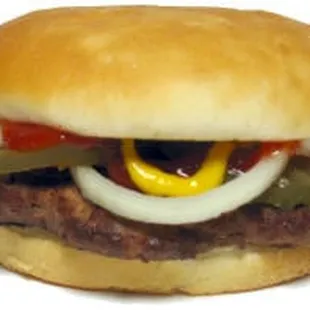 Vista Burger.  Add bacon and cheese for a GREAT burger experience.