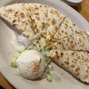 Shrimp quesadilla