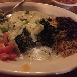 Spinach Enchiladas