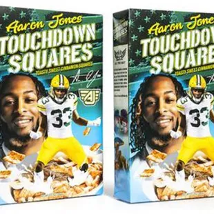 Aaron Jones Cereal