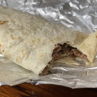 Brisket Burrito
