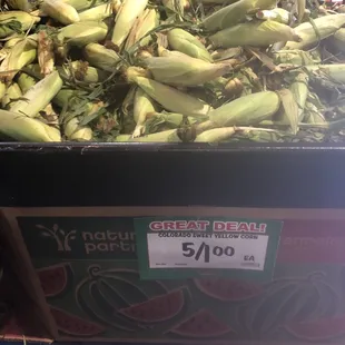 It must be corn season