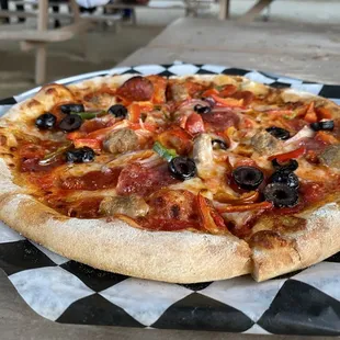 El Captain pizza Delicious.!