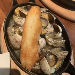 Steamed Manila Clams