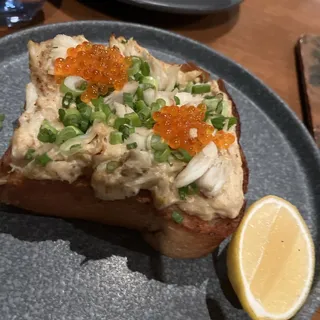 BAKED CRAB TOAST