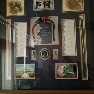 They did such a beautiful job with my wedding keepsakes!