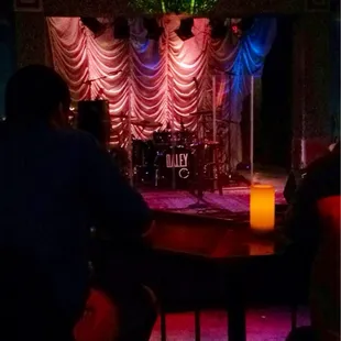 The stage from my view