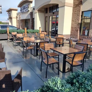 Outdoor patio.
