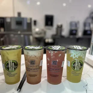 four different flavors