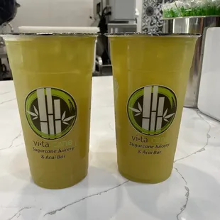 Half Sugarcane Juice