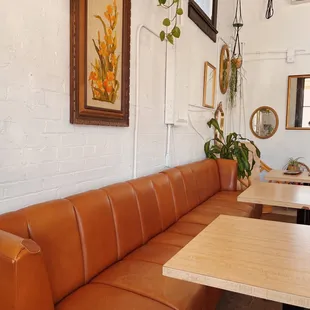 a corner seating area