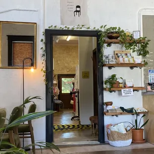 Inside