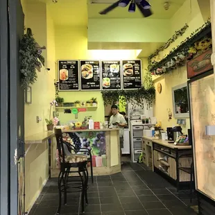 Inside!