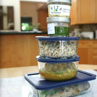 all our meals come in zero-waste containers