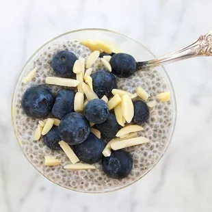 we aim to use anti-inflammatory ingredients that are also good for the brain, like blueberries!