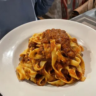 Fettuccine Bolognese