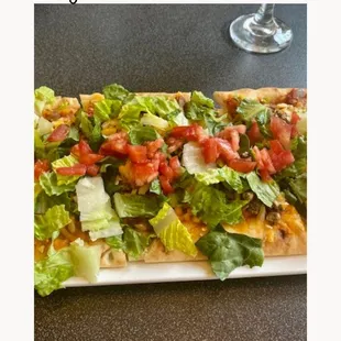 Vegan Taco Flatbread