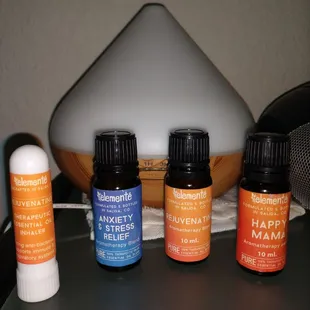 Rejuvenating inhaler and oil is an amazing pick me up, Anxiety &amp; Stress is so calming, and I love to start my day as one Happy Mama!