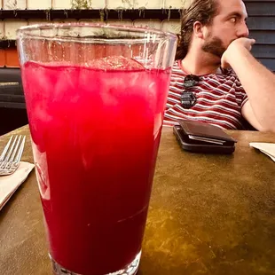 Beet lemonade