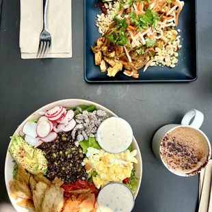 Pad Thai &amp; Vital Cobb Salad