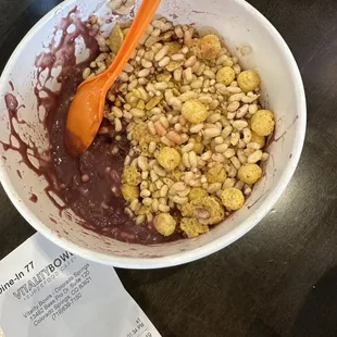 Supposedly a large tropical bowl