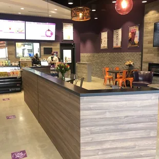 Cafe interior