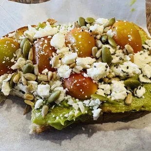 Super delicious Superseed Avocado Toast