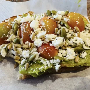 Super delicious Superseed Avocado Toast