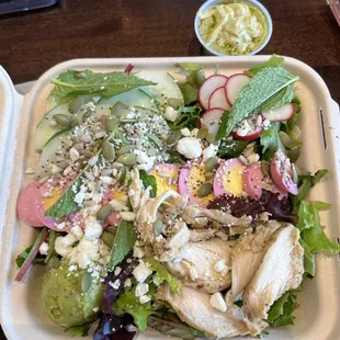 Supergreen Godess Salad - SO good!