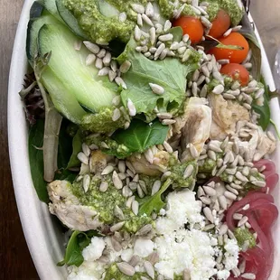 Power Pesto Chicken Bowl
