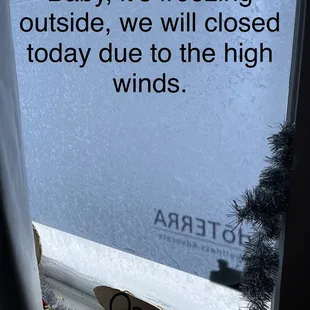 Online orders placing today and tomorrow will be available for pickup on Monday. See you all soon and stay safe everyone