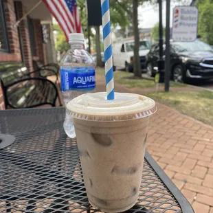 So much ice, I could not get the straw to go down