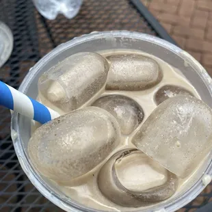Lots of ice but at least they are hollow