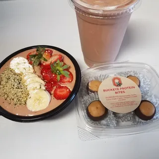 PB & J SMOOTHIE BOWL