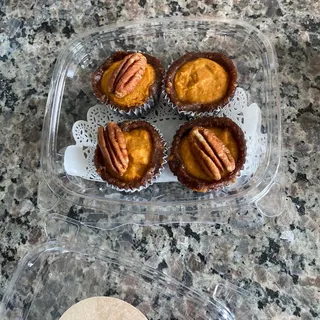 RAW PUMPKIN PIE (4 PCS minis)