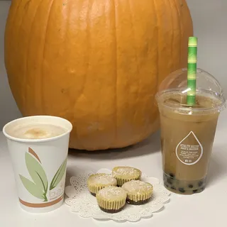 PUMPKIN CHEESECAKE BITES