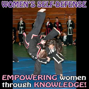 Empowering women through knowledge. #ladiesselfdefense