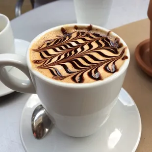 Chococino (nutella and chocolate cappuccino)