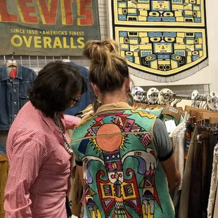 Vintage embroidered vest by Manuel from the 1980s.