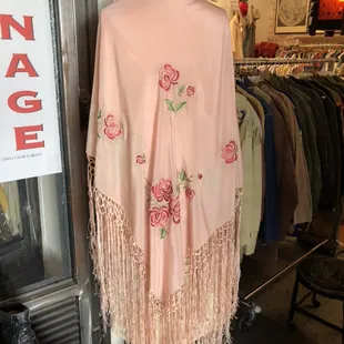 1940s Silk piano shawls