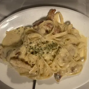 Chicken Fettuccine Alfredo