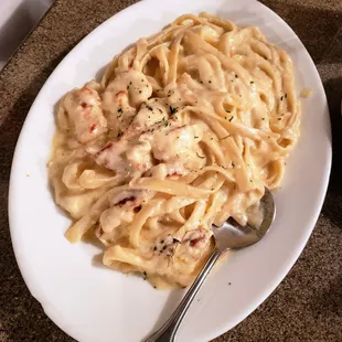 Seafood Fettuccine at Vito Provolone&apos;s