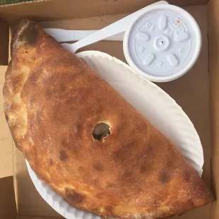 Beautiful calzone!
