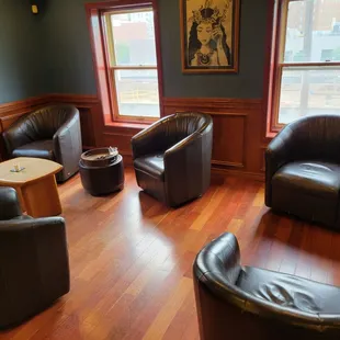 Lounge area by the bar.