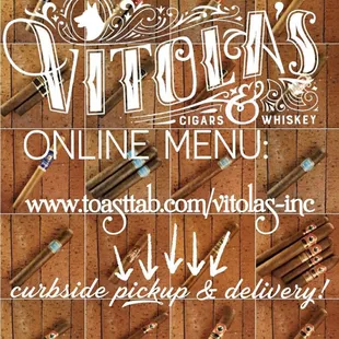 Support your local economy! No customer has had access to our humidor since March 14th for your safety!