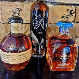 New Bourbon joining our lineup! Blanton&apos;s, Eagle Rare, and Caribou!